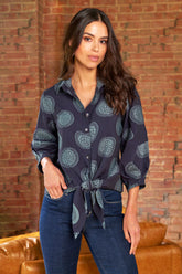 FINLEY EMMY JACQUARD SHIRT